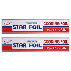 STAR FOIL 烹飪用鋁箔紙, 265mm, 2入