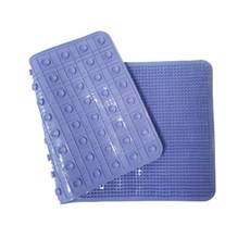 足部去角質按摩刷地墊 03型 動感藍色 44*74cm, 1件, 1個