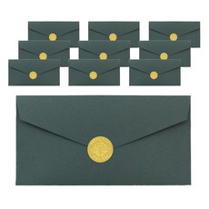 hello moris 零用錢信封, 深綠色, 10個