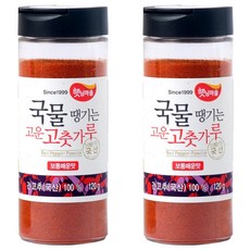 햇님마을 국물땡기는 국산 고운 고춧가루 보통매운맛, 120g, 2개