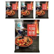 청정원 직화짬뽕 분말, 96g, 4개