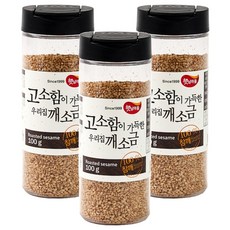 햇님마을 깨소금, 100g, 3개