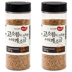 Sun Village 香醇烤芝麻鹽, 100g, 2罐