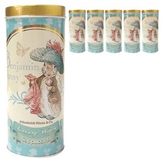 PETER RABBIT 比得兔 捲心酥 卡布奇諾口味, 100g, 6罐