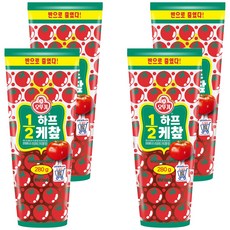 OTOKI 不倒翁 1/2低卡番茄醬, 280g, 4包