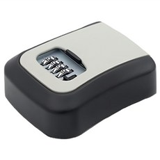 HOUDER 密碼鎖鑰匙盒 全金屬 壁掛式 BJ003-3 灰色, 1個