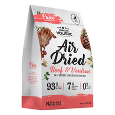 ABSOLUTE HOLISTIC 全齡貓 鮮食肉片, 放牧牛 + 放牧鹿 + 綠貽貝 + 牛磺酸, 500g, 1包