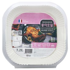 JJ Happy house 氣炸鍋專用烘焙紙 吸塑包裝, 26cm, 90入, 1個