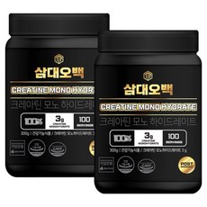 삼대오백 크레아틴 모노 하이드레이트, 300g, 2개