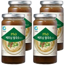청정원 베트남 쌀국수 소스, 370g, 4개