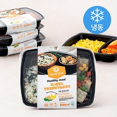 다즐샵 건강한 도시락 5종 세트 (냉동), 1.15kg, 1세트