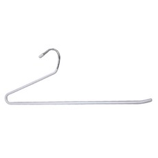 mohe 木暉居家 Z型浸塑覆膜無痕防滑褲架 1kg, 白色, 10個