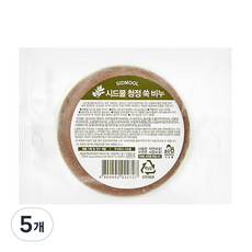 시드물 청정 쑥 비누, 100g, 5개입