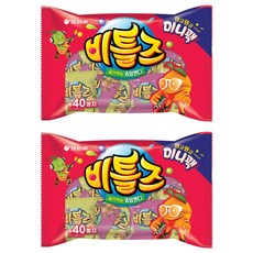 오리온 비틀즈 와글와글 미니팩 40p, 598g, 2개
