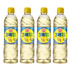 OTTOGI 不倒翁 3倍釀造醋, 4瓶, 900ml