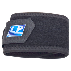 LP SUPPORT 單片式纏繞式腕部護套, 黑色, 1個