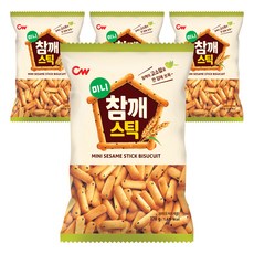 CW 迷你芝麻餅乾棒, 4包, 370g