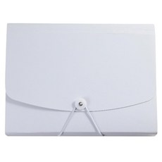 다온셀렉트 슬림핏 아코디언 파일 13칸 파일철, 화이트, 1개