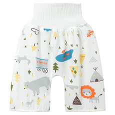 日本竹纖維隔尿褲, 動物 白色, 1件