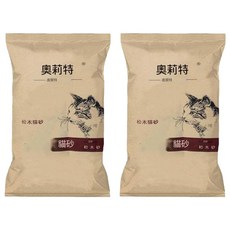 AOLITE 奧利特 天然松木貓砂, 2個, 15kg, 松木香