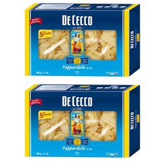 DE CECCO 得科 寬帶麵 N.201, 500g, 2個