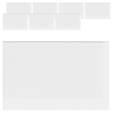 AHOYE 可剪裁防汙冰箱墊 廚櫃墊 桌墊 餐墊 防滑墊 Set 8片 主要材質: EVA, 45 x 29 x 0.1cm, 1組