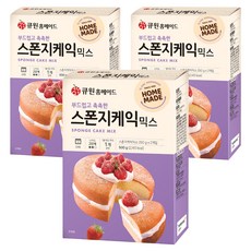 Q.one 自製海綿蛋糕粉, 500g, 3個