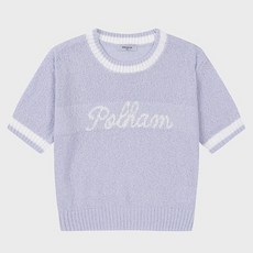 女童款半袖配色毛衣