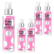 더프트앤도프트 파인 프라그란스 바디미스트 핑크브리즈향, 150ml, 5개