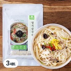 마포식품 멸치 칼국수 + 소스 3인분 세트, 540g, 3세트