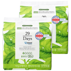 29 Days Original Biocell衛生棉 護墊, 20入, 2個