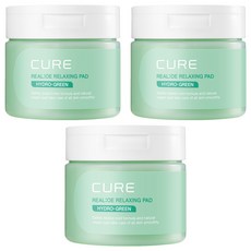 김정문알로에 큐어 릴렉싱 패드 200ml, 60매입, 3개