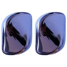 I DON'T CARE 低刺激迷你髮梳, 中藍色, 2個