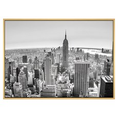 紐約 New York 掛畫, 木色