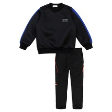 Uravi 兒童款 Utah 刷毛大學T保暖運動上下套裝