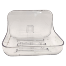 UdiLife 優的生活大師 hold掛 肥皂架 底部瀝水孔 透明設計, 6號, 1個