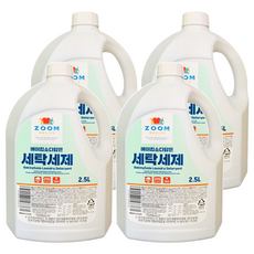 ZOOM Basics 小蘇打洗衣精 一般/滾筒洗衣機兼用, 2.5L, 4桶