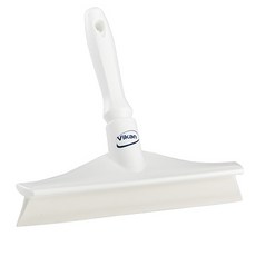 Vikan 單片式工作臺刮刀, 白色, 1個