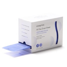 ninepoint All Day 烘衣機用纖維柔軟紙 棉花麝香香氣 正裝, 40張, 1個