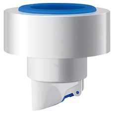 第四代管道通用排水管密封塞, 藍白色, 1個