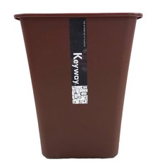 KEYWAY 聯府 納納方型垃圾桶(小), 棕色