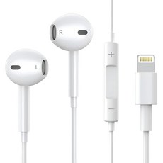 TWHAMMER 焊馬 半入耳式麥克風耳機, Lightning接頭, 線長120cm, CY-H5732, 1個