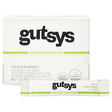 gutsys 이지 픽 益生菌 30入, 1個, 60g