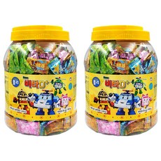 救援小英雄波力維他命D+糖果, 500顆, 2桶