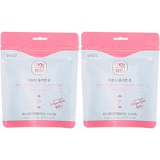 인생뷰티 안국건강 저분자 콜라겐 츄, 2개, 30정