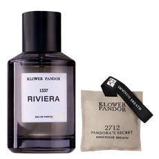 KLOWER PANDOR 台灣公司貨 輕香日常組 水漾海洋香水 + 潘朵拉的秘密 空間香氛包, 1套