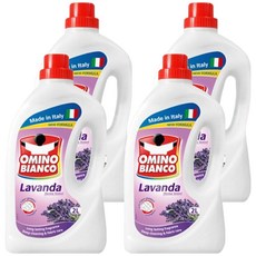 OMINO BIANCO Nature Fresh薰衣草新液體洗衣精, 2L, 4個