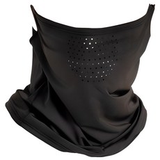 GORE-TRAX 機能涼感防曬運動面罩, 黑色, 1個