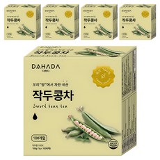 다하다 작두콩차, 1g, 100개입, 5개