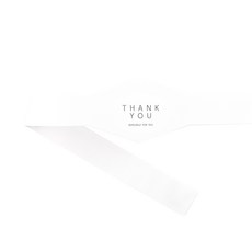 hello moris 簡約感謝紙帶, 50入, 混合顏色